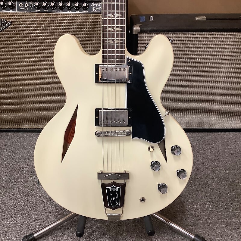 

2022 Norman's Rare Guitars Custom Order Gibson Trini Lopez White 2022 Norman's Rare Guitars Custom Order Trini Lopez White