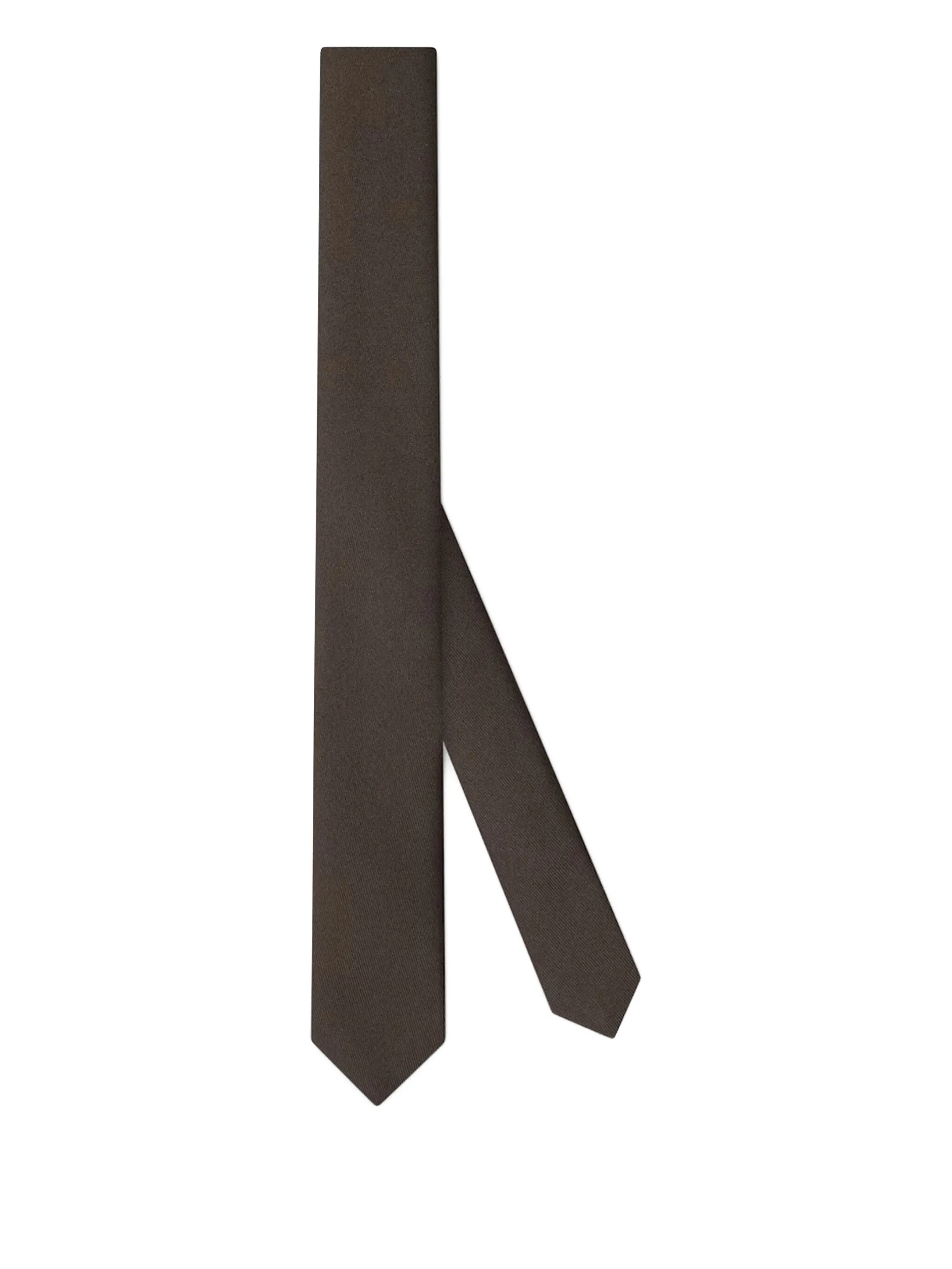 

Креповый галстук Gucci, коричневый