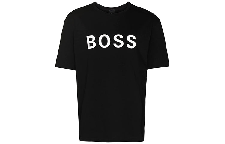 

Футболка мужская черная HUGO BOSS