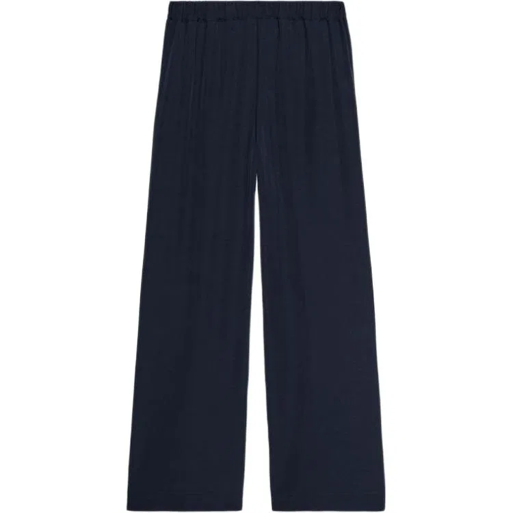 Женские брюки свободного кроя с широкой штаниной Sea Blue ZARA, Sea Blue — фото 3