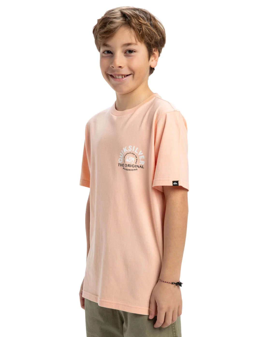Детская футболка с коротким рукавом EV SUMMER ROAD Quiksilver, Роза — фото 3
