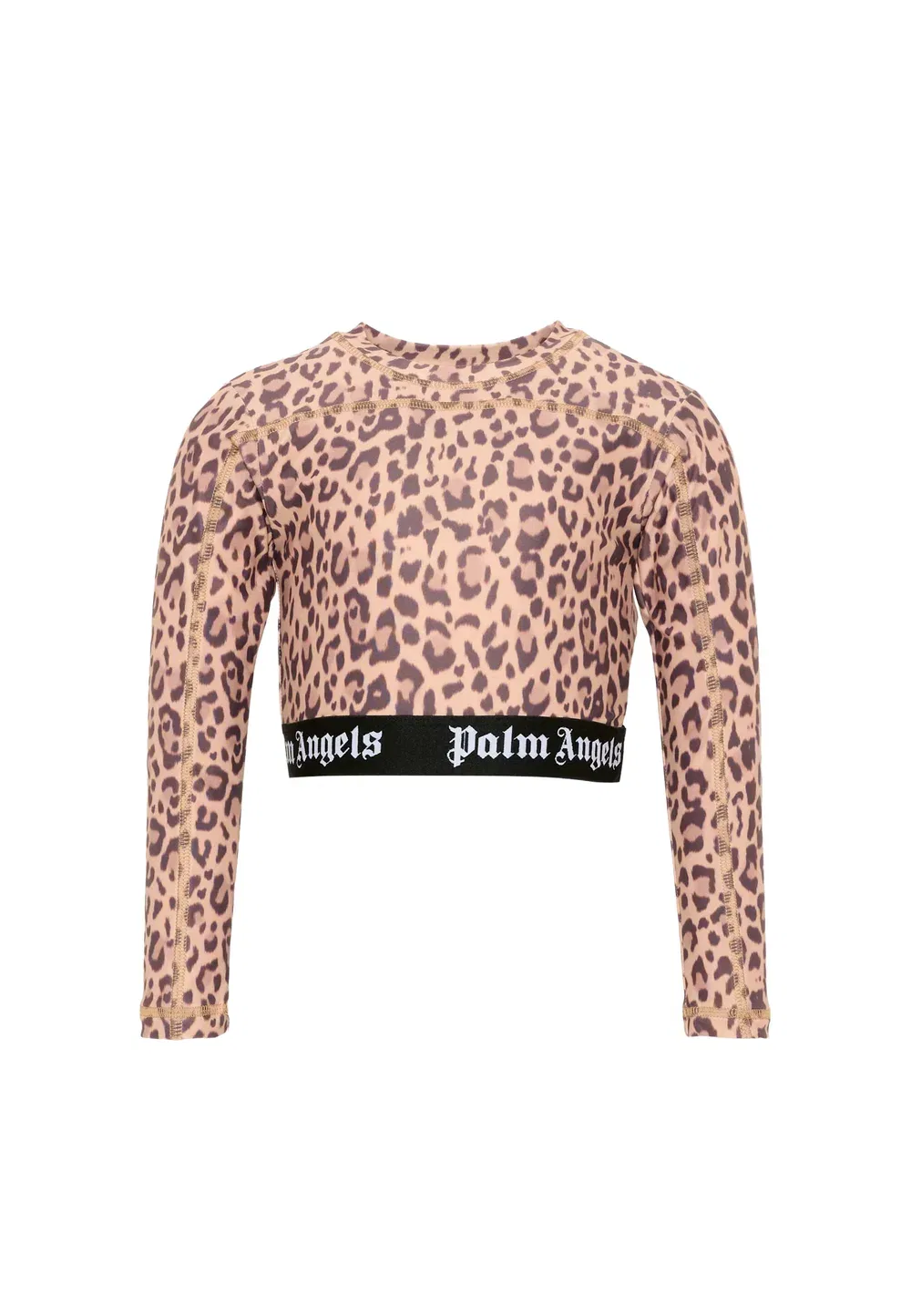 Футболка - топ с длинными рукавами Palm Angels, Brown