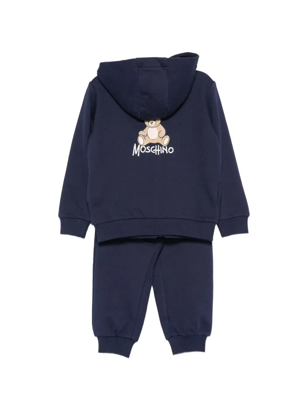 Комплект спортивного костюма Teddy Bear Moschino Kids, синий — фото 2