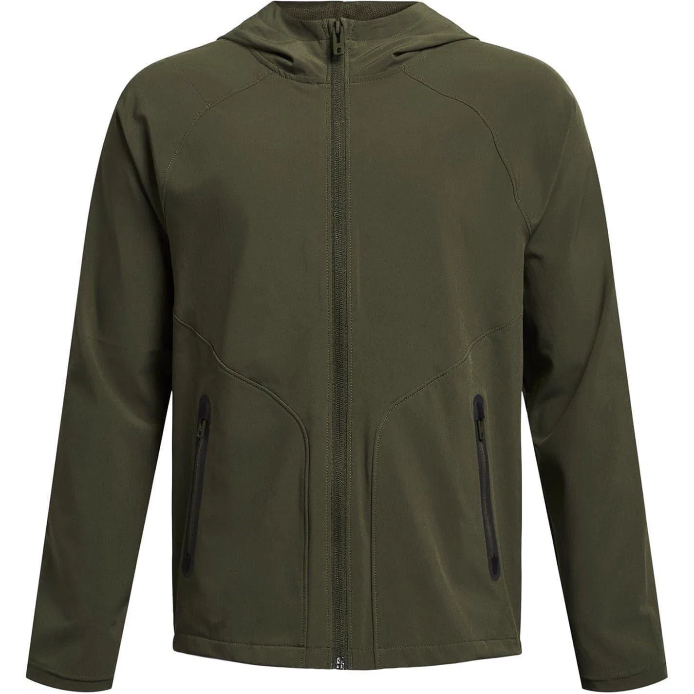 Детская флисовая куртка с капюшоном Under Armour, Зеленый