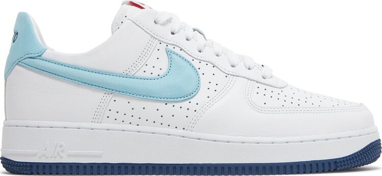 

Кроссовки Nike Air Force 1 Low 'Puerto Rico 2022', белый, Белый;серый, Кроссовки Nike Air Force 1 Low 'Puerto Rico 2022', белый