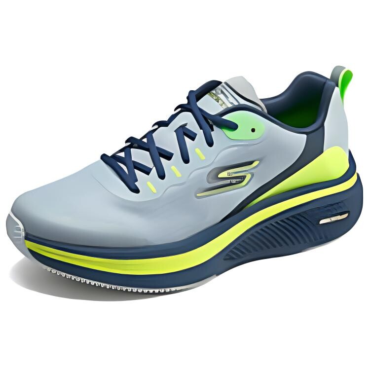Кроссовки мужские MEN"S GO с низким верхом серый / темно-синий Skechers — фото 3