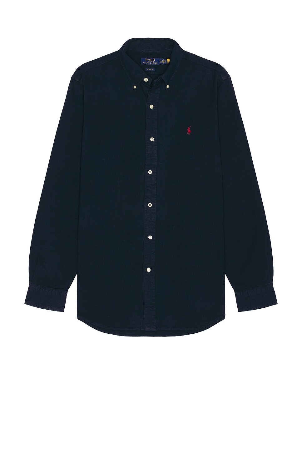 

Фланелевая рубашка с длинным рукавом Polo Ralph Lauren, цвет Newport Navy