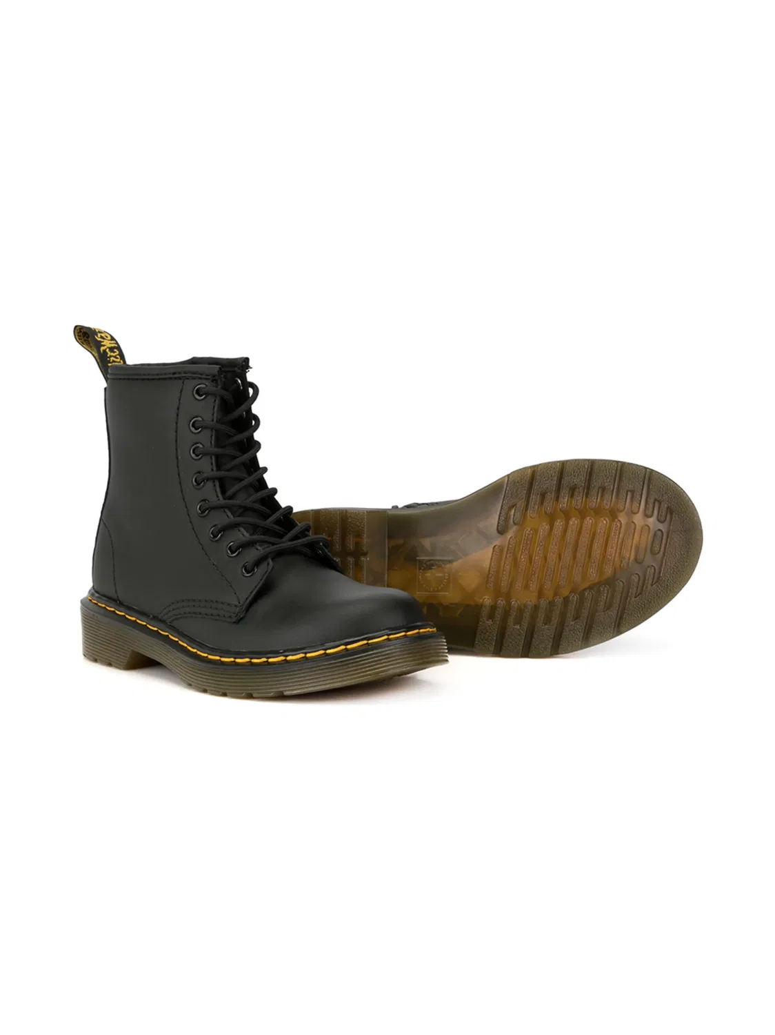 Ботинки Delany из черной кожи Dr. Martens, черный — фото 2