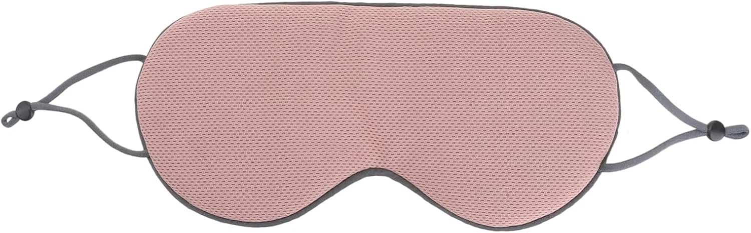 Маска для сна Silky Sleep Mask, VICASKY, двойная, розовая