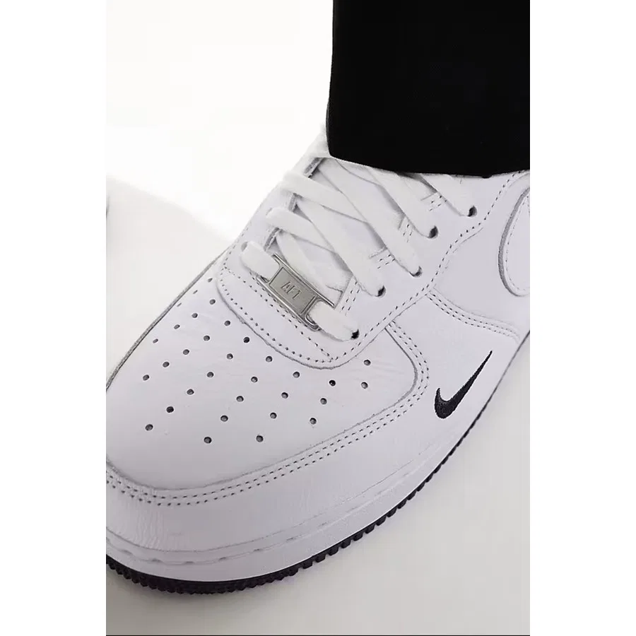 Кроссовки повседневные с кожаным верхом Air Force 1 Lv8 Gs Af1 Nike, Белый — фото 4