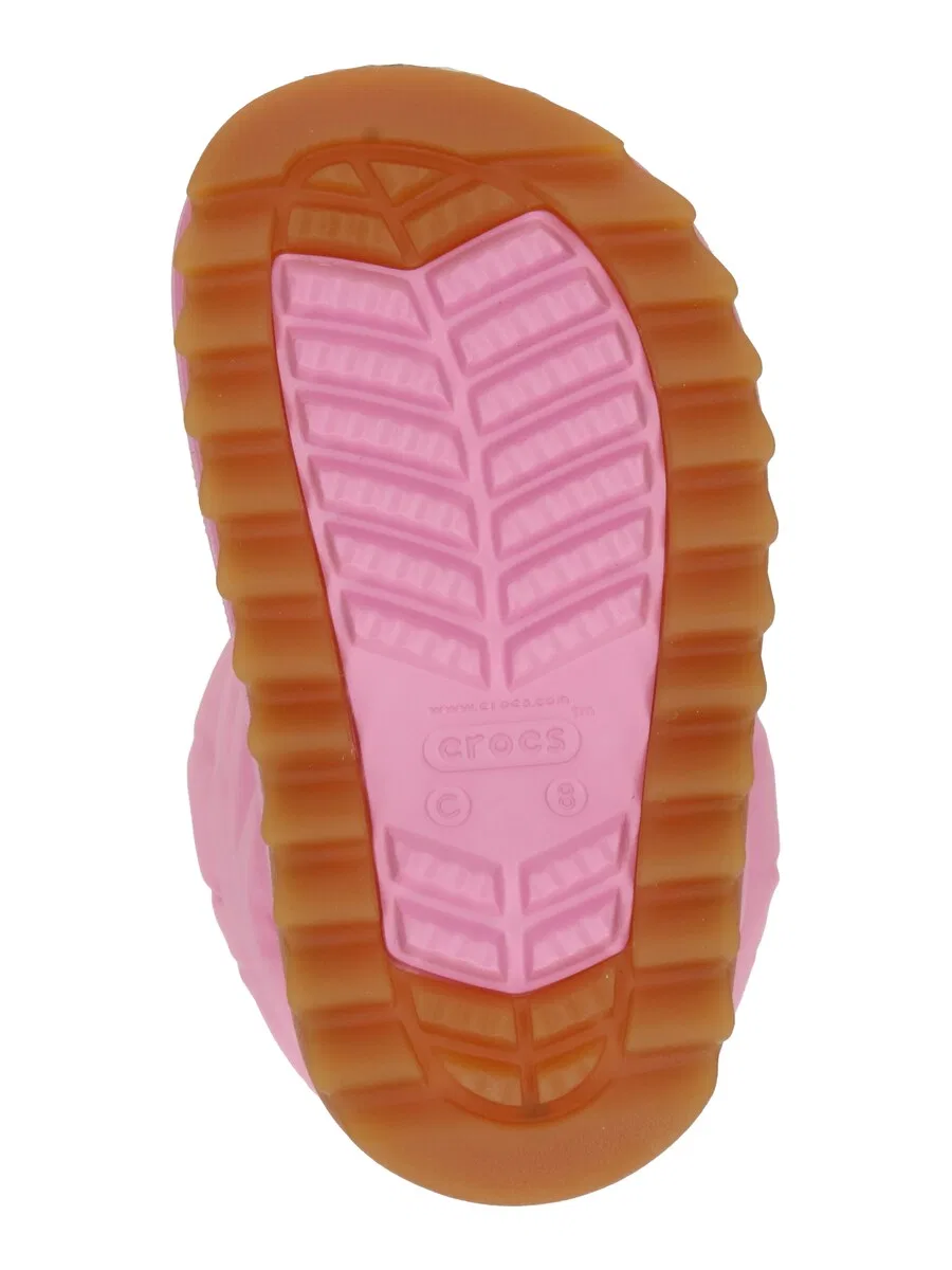 Розовые зимние ботинки Crocs — фото 3