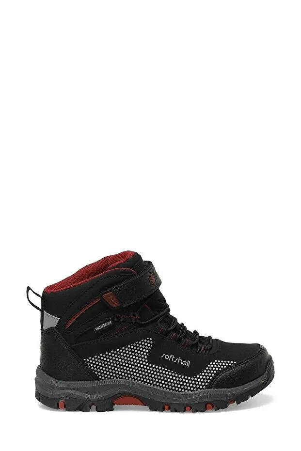 Детские ботинки для девочек с принтом Fuller Hi Kids Boots Lumberjack, Black
