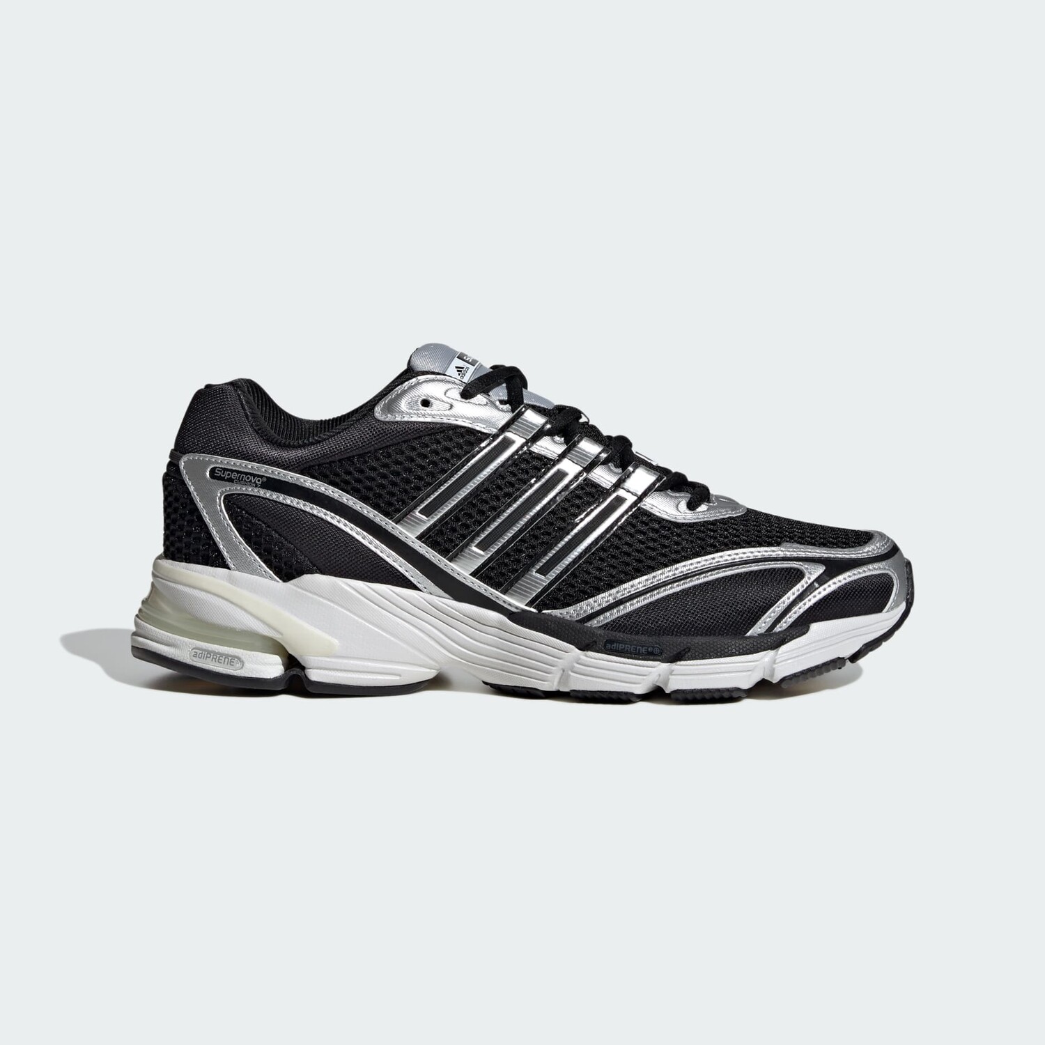 

Кроссовки Adidas Supernova Cushion 7, черный/серебристый/белый