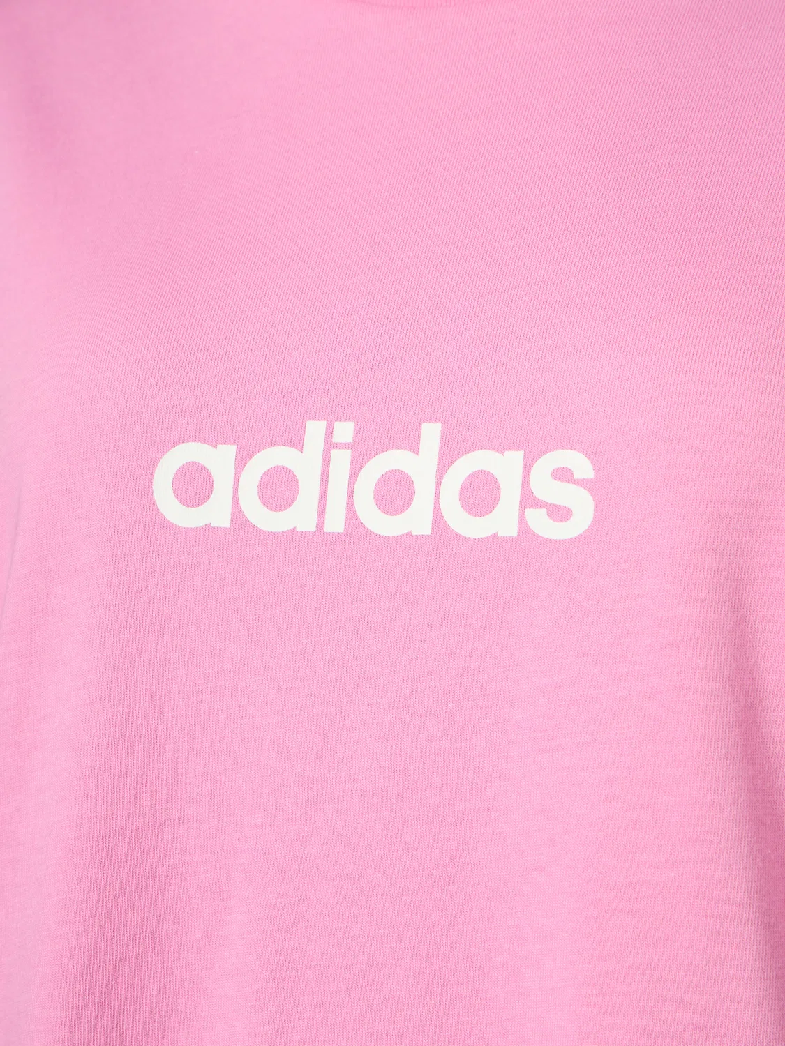 Мужская футболка с круглым вырезом Adidas, розовый — фото 3