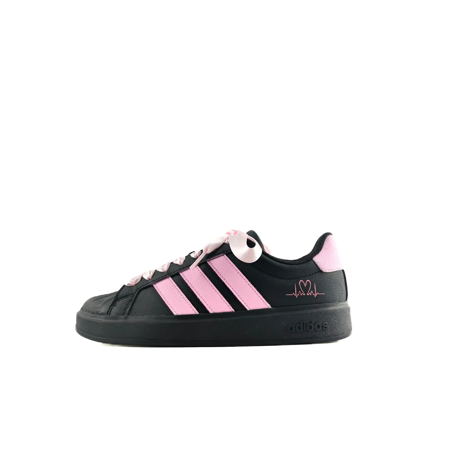 Детские кроссовки для скейтбординга Street Talk Adidas, Black Pink