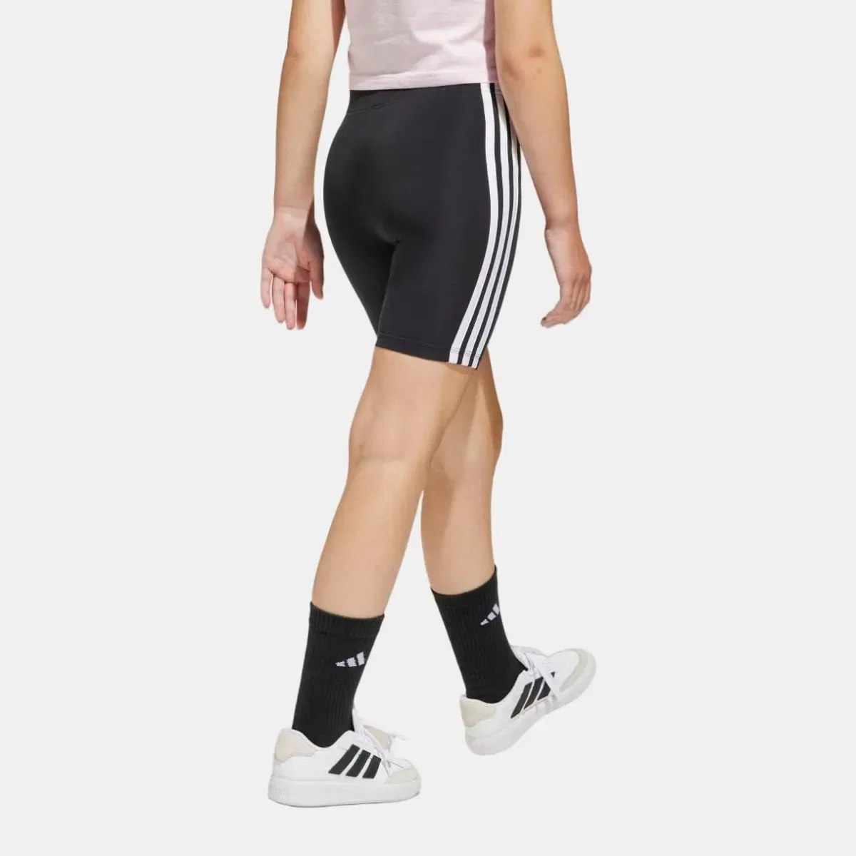 Детские леггинсы для девочек Essentials adidas, Negro — фото 2