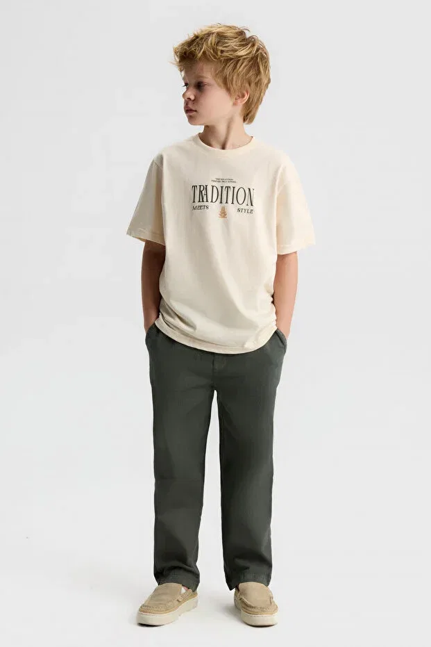 Мужская футболка с принтом Generic Brands, Nude Color — фото 3