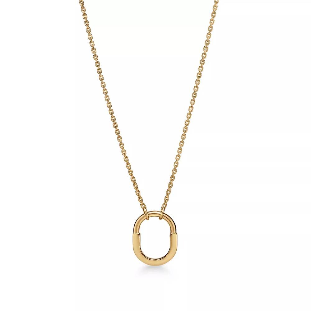 

Кулон с цепочкой Tiffany & Co. Small, желтое золото