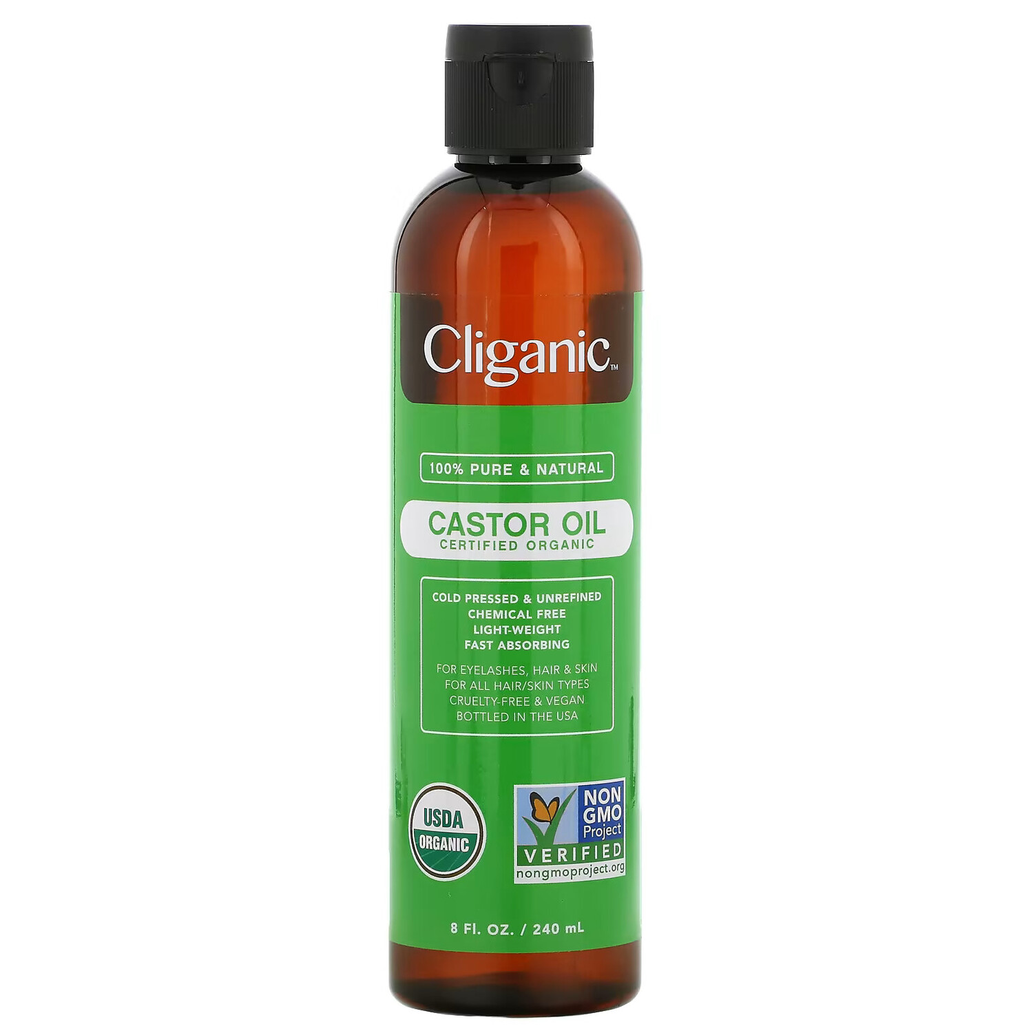 

Касторовое масло Cliganic, 240 мл