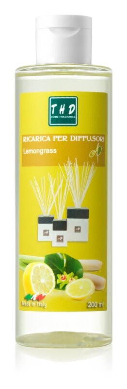 

Ароматический диффузор THD Ricarica Lemongrass, 200 мл