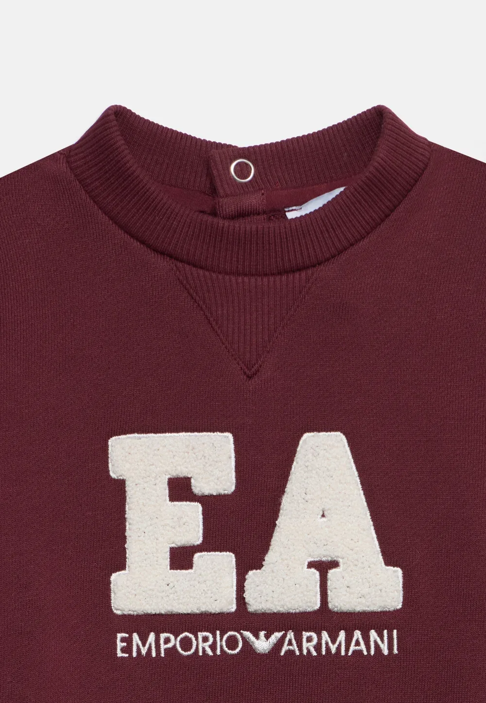 Толстовка Emporio Armani, Maroon Banner — фото 3