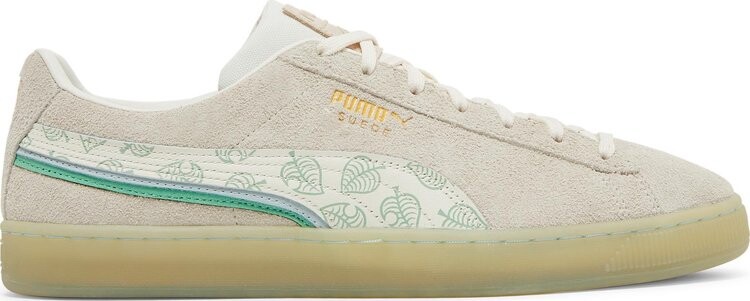

Кроссовки Puma Animal Crossing x Suede New Horizons, кремовый, Бежевый, Кроссовки Puma Animal Crossing x Suede New Horizons, кремовый