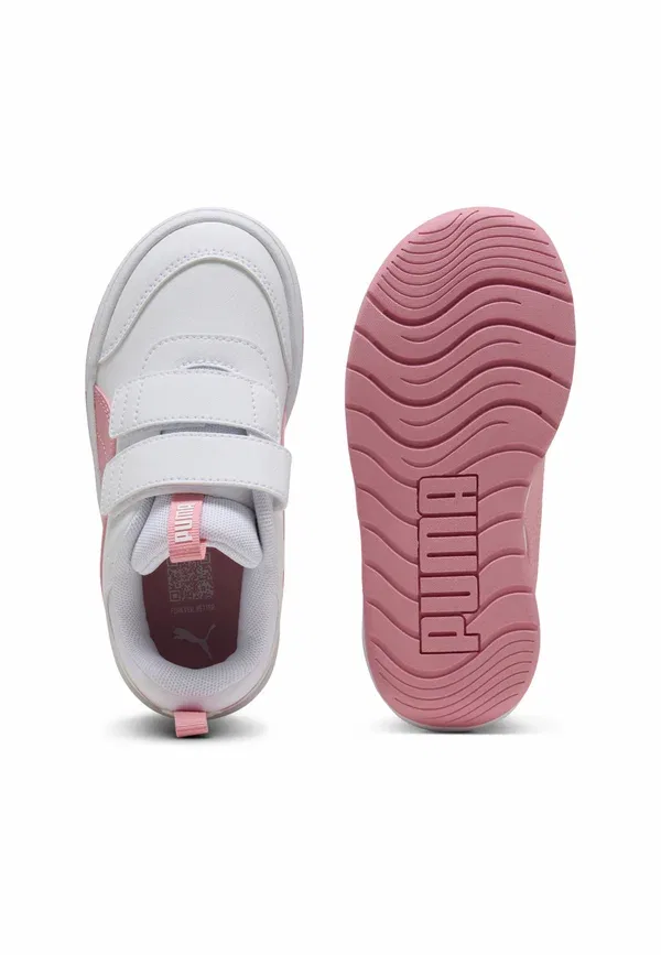 Кроссовки дышащие Multiflex 2 Puma, white-pinkscape, розовый — фото 3
