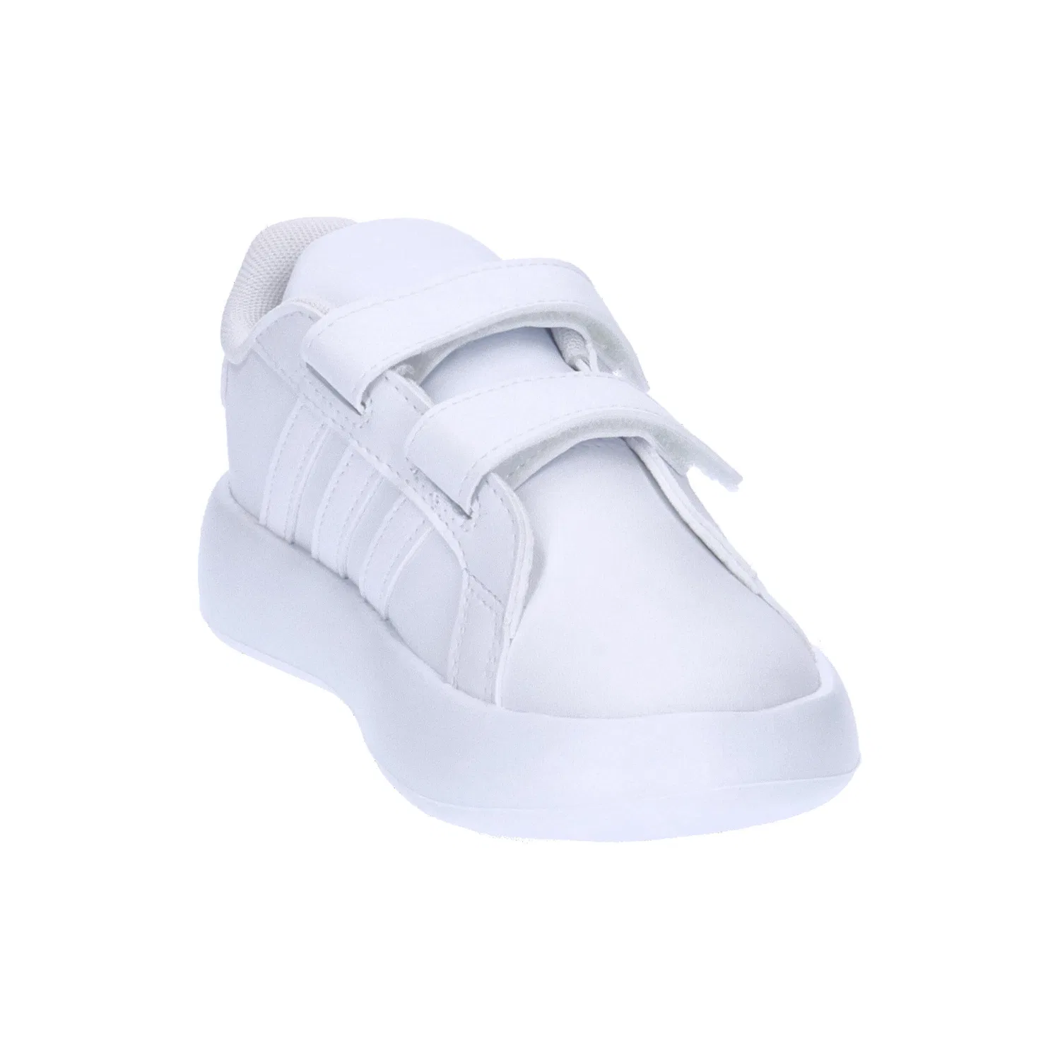 Детские кроссовки с липучками Grand Court 2.0 CF I Adidas, Weiss — фото 2