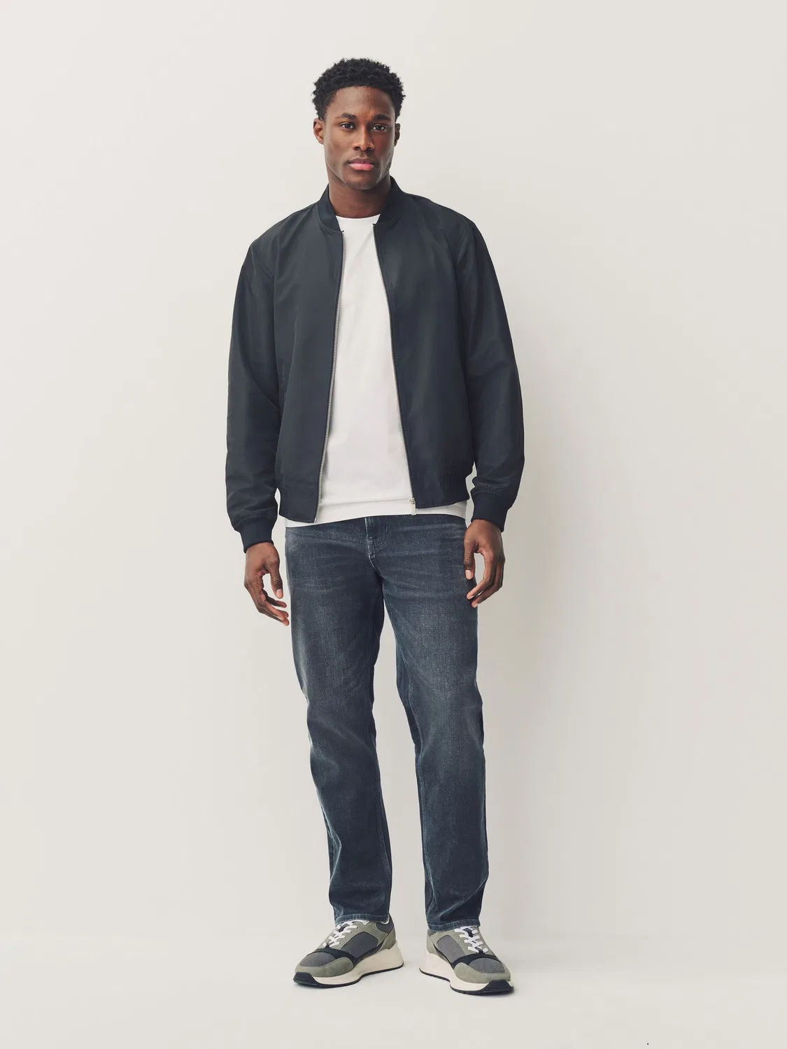 Джинсы Regular Fit, Charcoal Grey Next