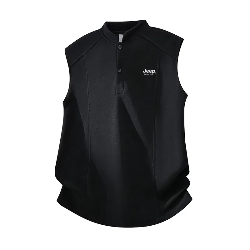 Детский топ без рукавов Henry Collar Jeep, Black