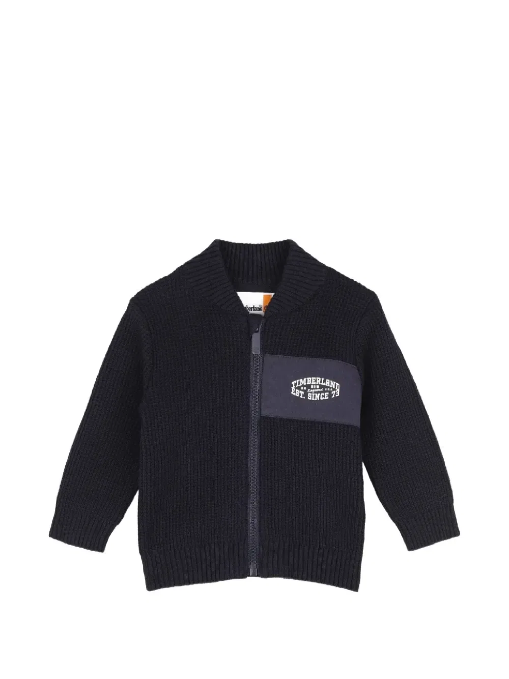 Кардиган с нашивкой-логотипом Timberland Kids, синий