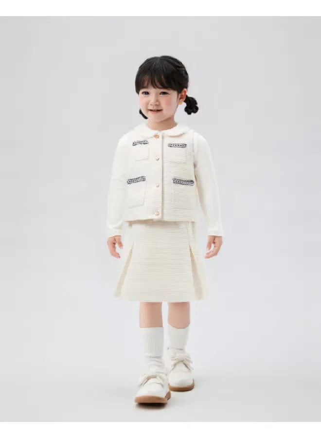 Комплект детский с длинным рукавом, из 3 предметов, Little Chanel Style, Balabala, бежевый