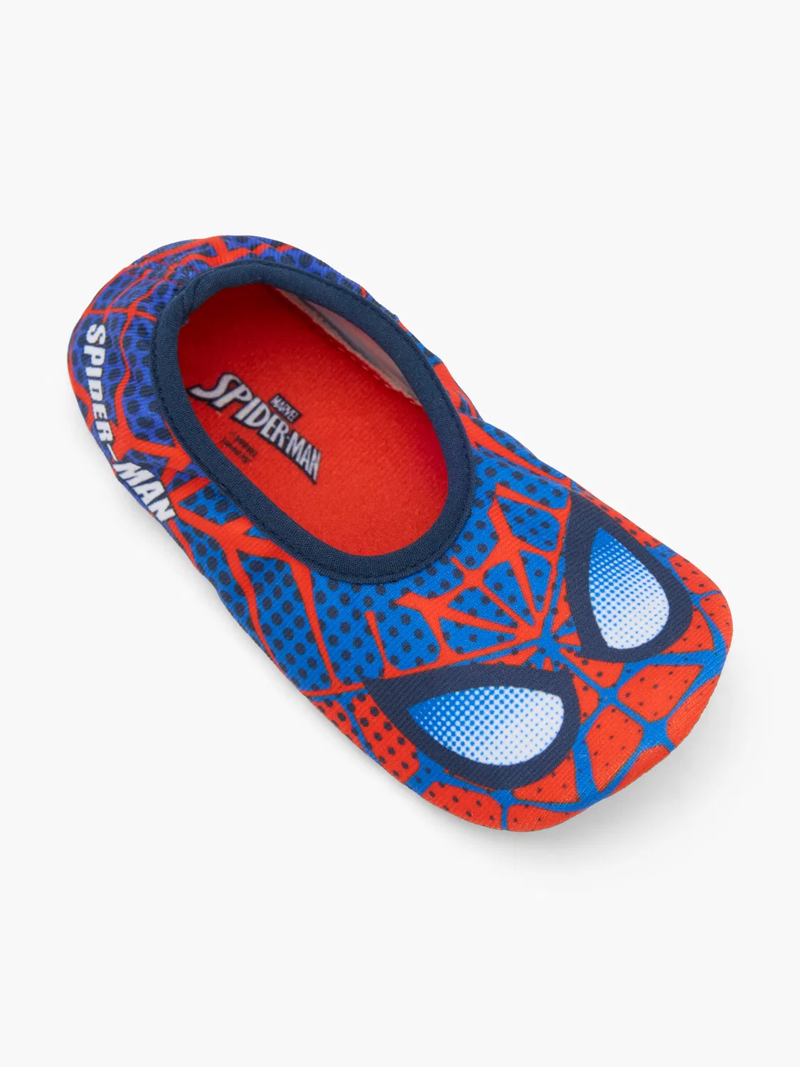 Детские спортивные тапочки для гимнастики Spider-Man, синий — фото 2