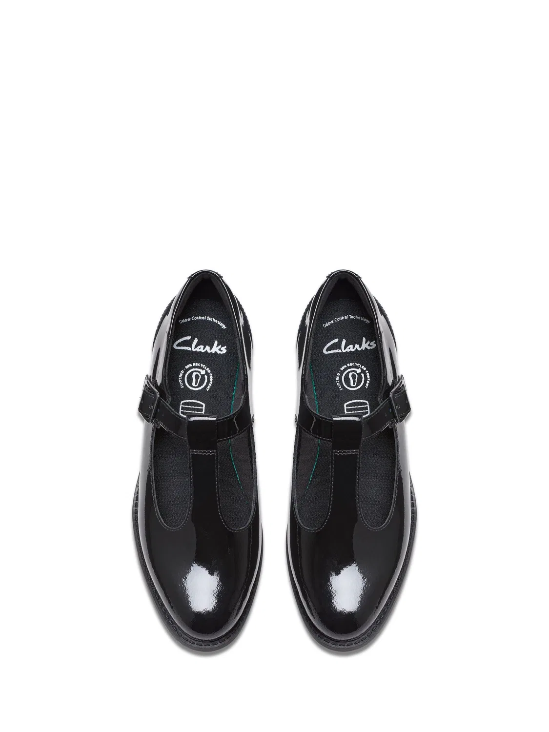 Туфли Clarks Tapa Hope, Мэри Джейн, черный лакированный — фото 4