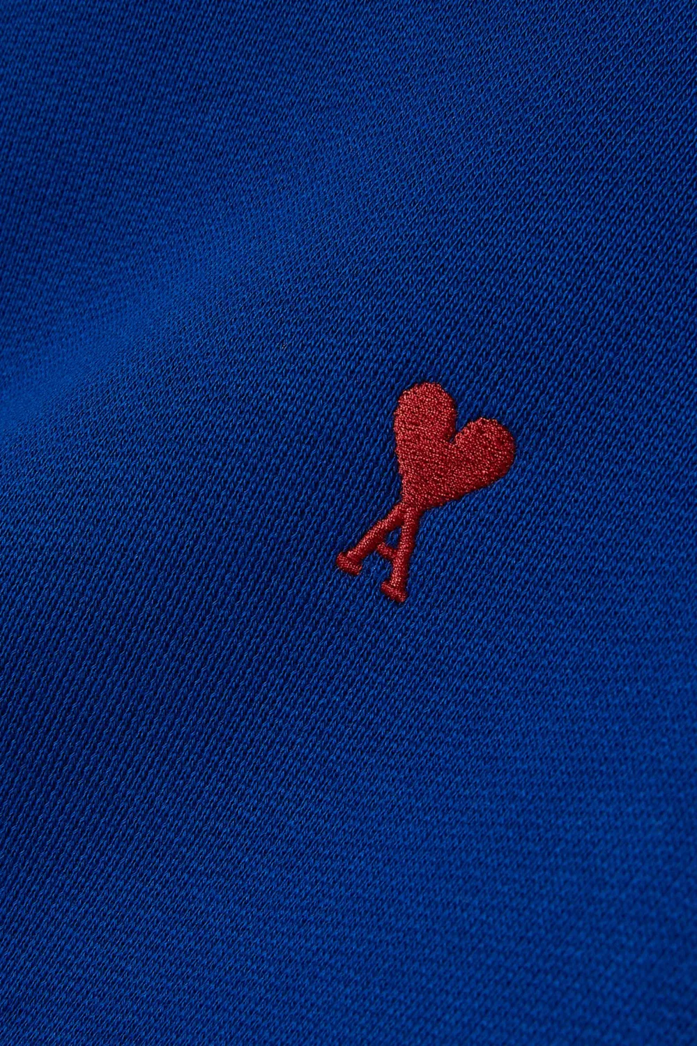 Худи с принтом Ami de Coeur AMI, синий — фото 4