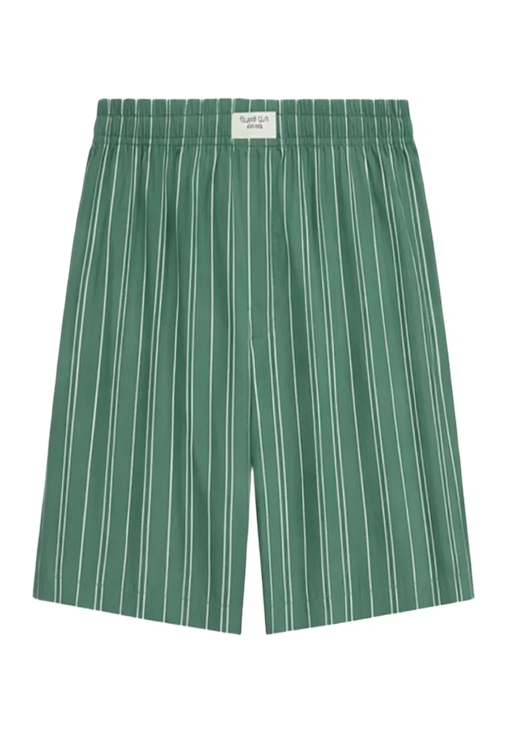 Пижамный комплект с графическим принтом в полоску Marks & Spencer, Green Mix — фото 3