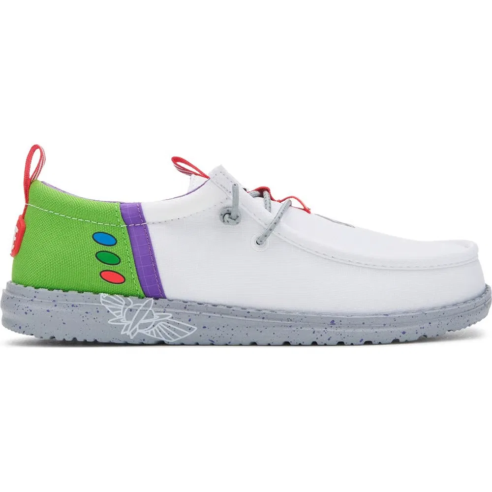 Детские слипоны Wally Toy Story Heydude, White Multi Buzz — фото 2