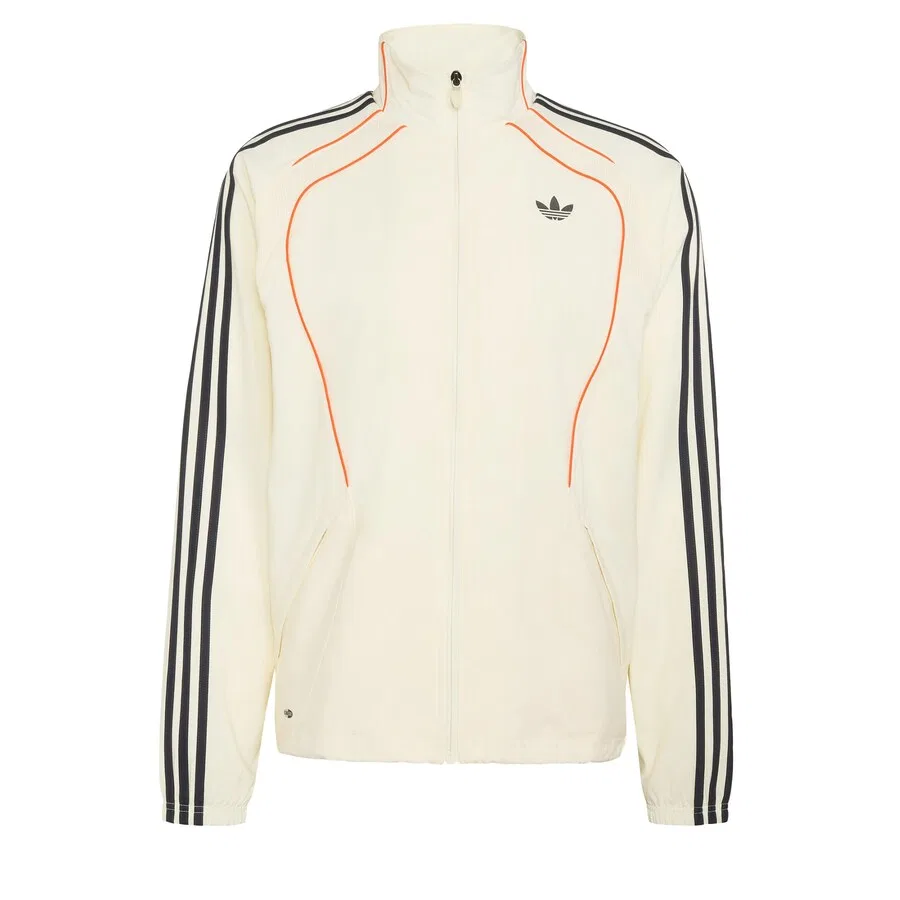 Белая межсезонная куртка ADIDAS ORIGINALS Teamgeist 26