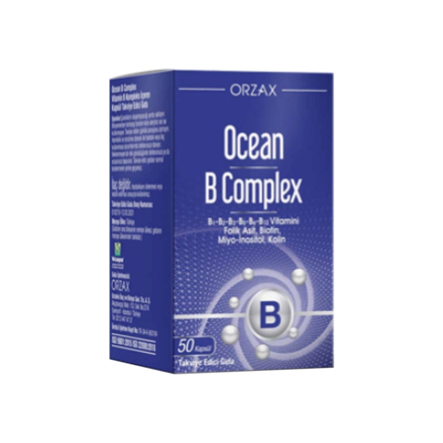 

Ocean Orzax B, 50 капсул