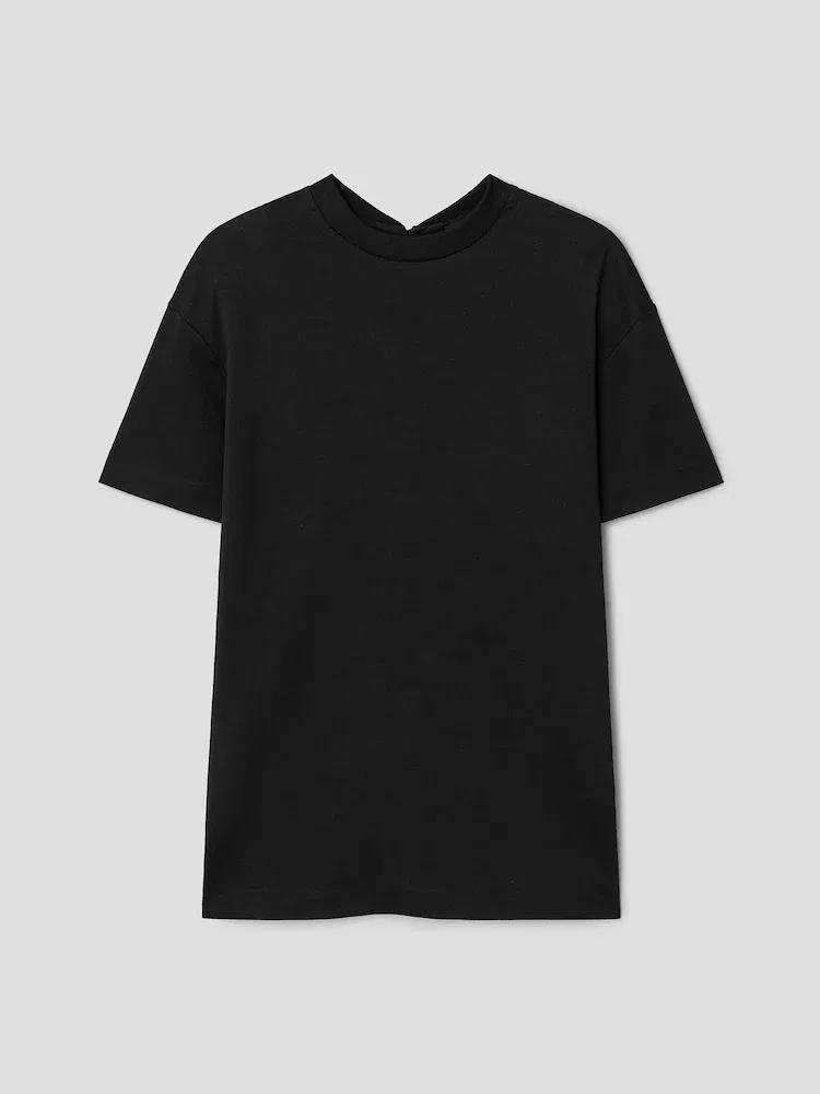 Футболка с открытой спиной Le Haut Ventadou JACQUEMUS, Black