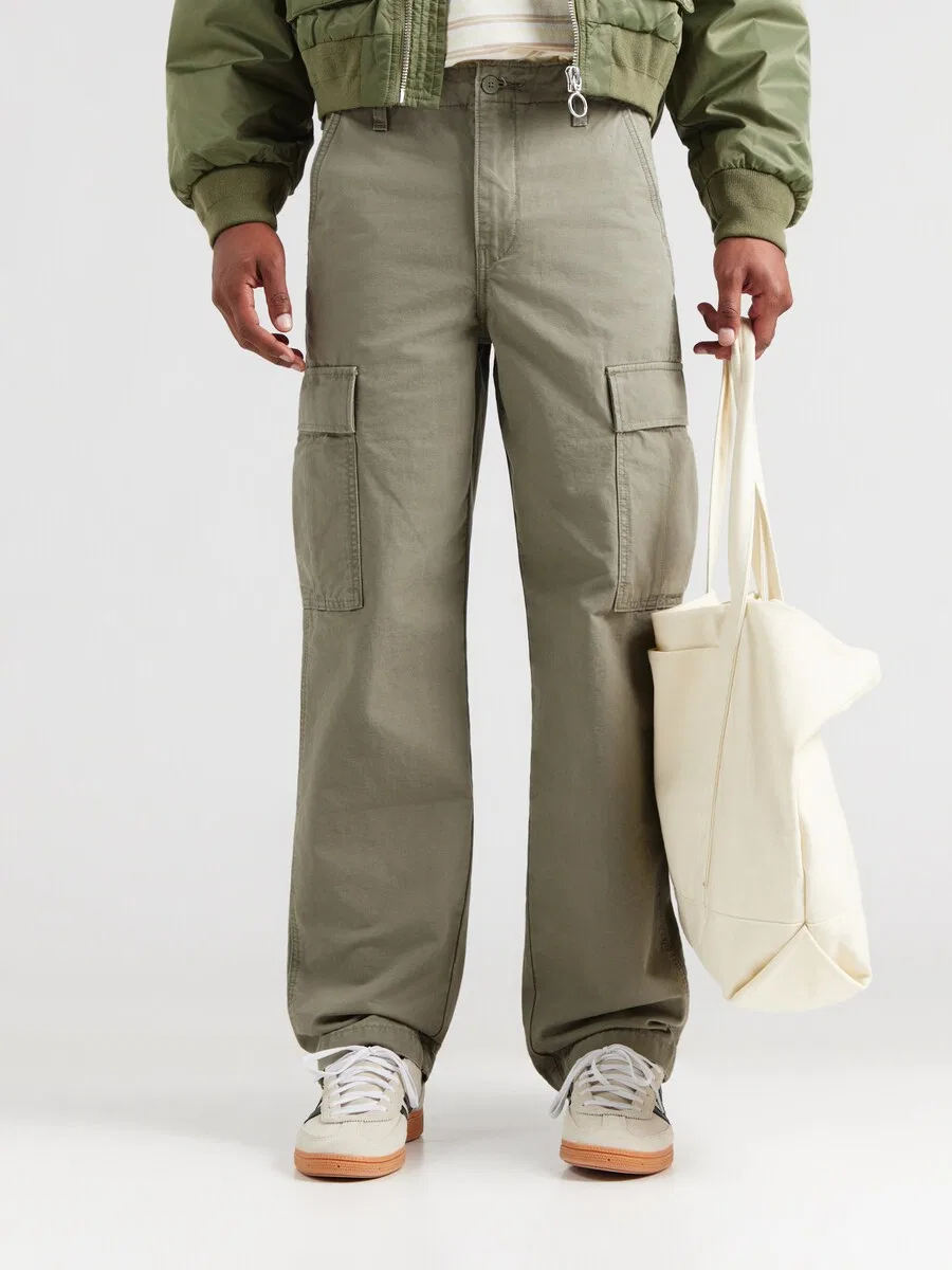 Брюки-карго LEVI'S Regular 'XX Cargo Straight' цвета хаки — фото 2