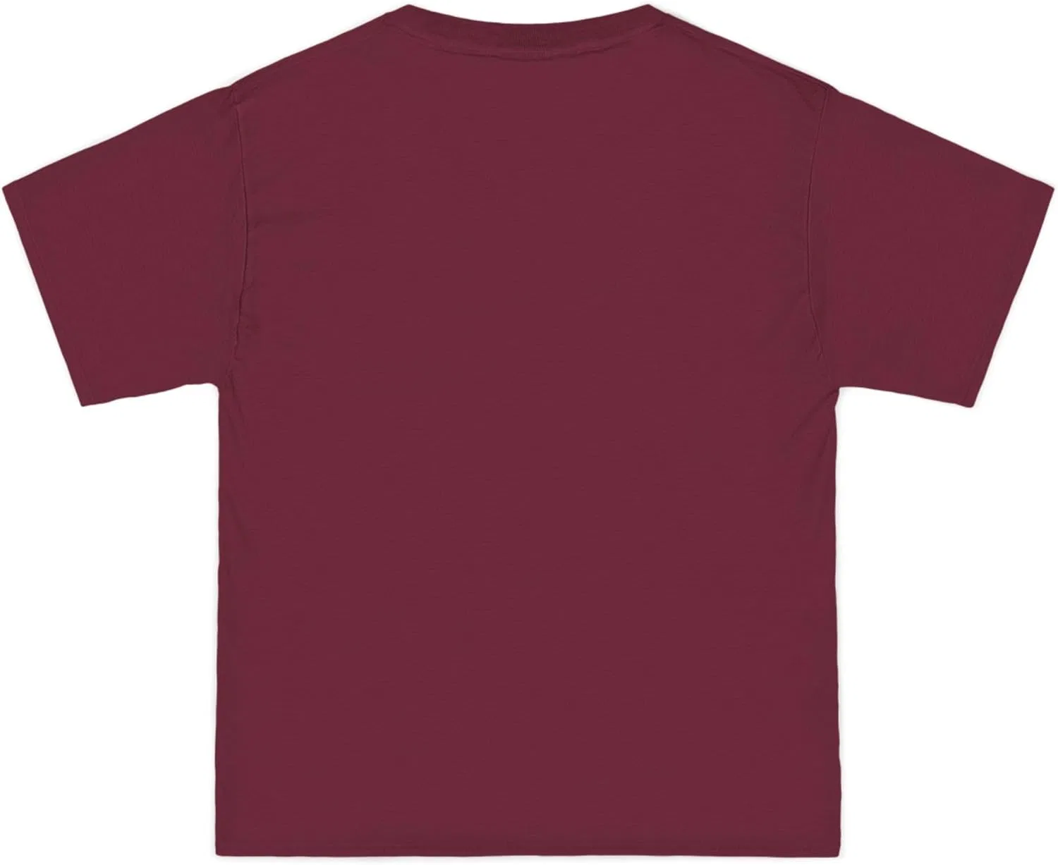 Мужская футболка свободного кроя с ретро-принтом Hanes, Maroon — фото 4