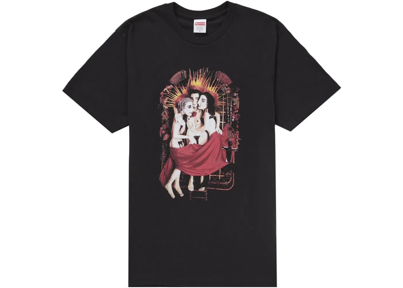 Мужская футболка с принтом Ritual Tee Supreme, Black