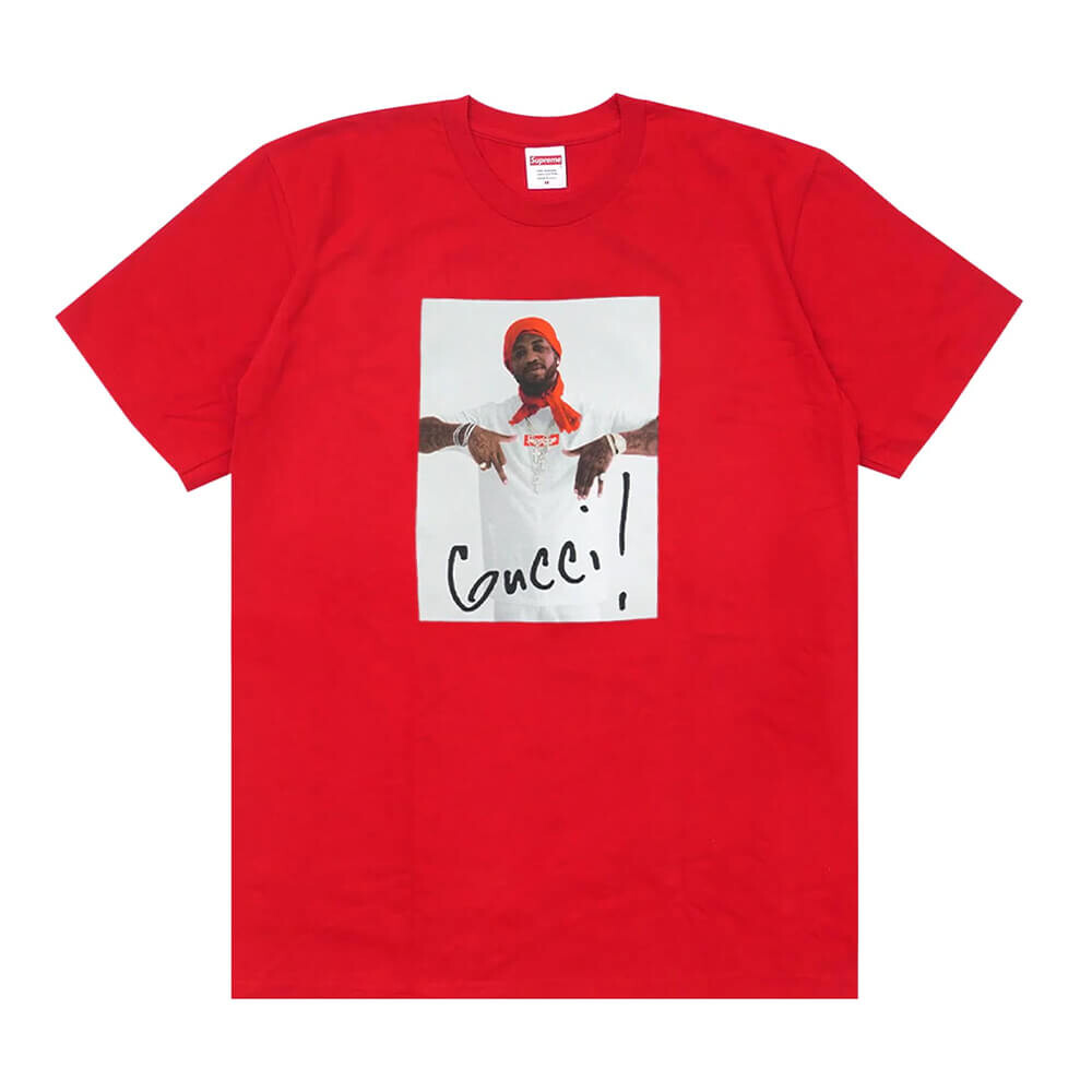 

Футболка Supreme Gucci Mane, красный