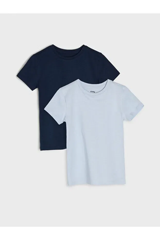 Детское белье для мальчиков с коротким рукавом 2 шт Blackspade, Navy Blue