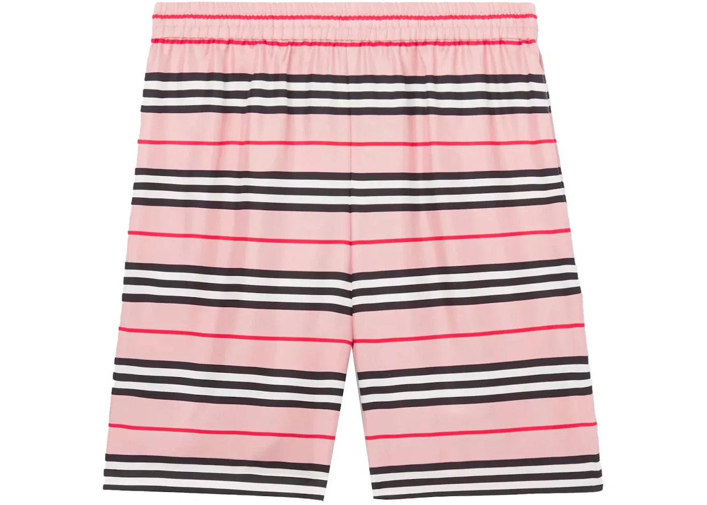 Унисекс шорты с принтом Supreme Burberry Logo Print Dusty Pink