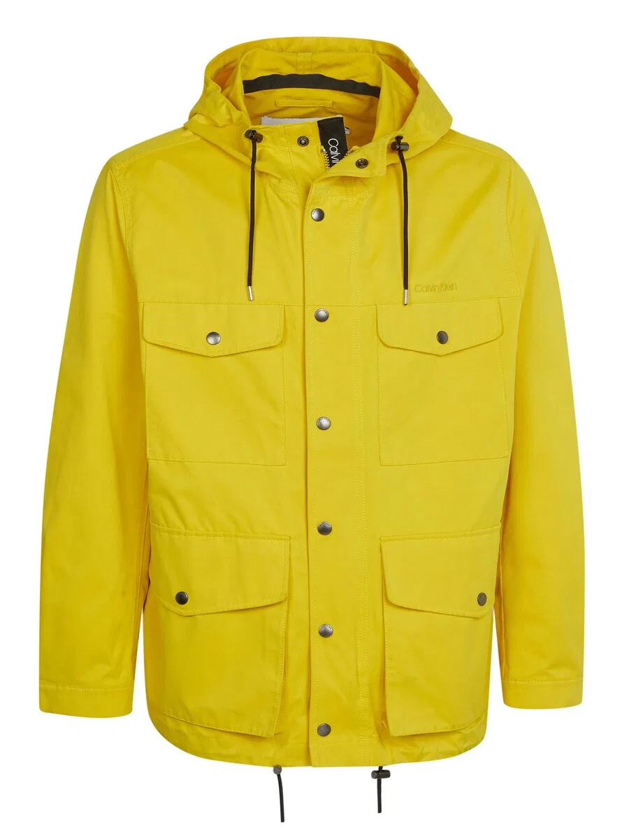 Куртка Calvin Klein межсезонья «Calvin Klein Jacke» желтого цвета