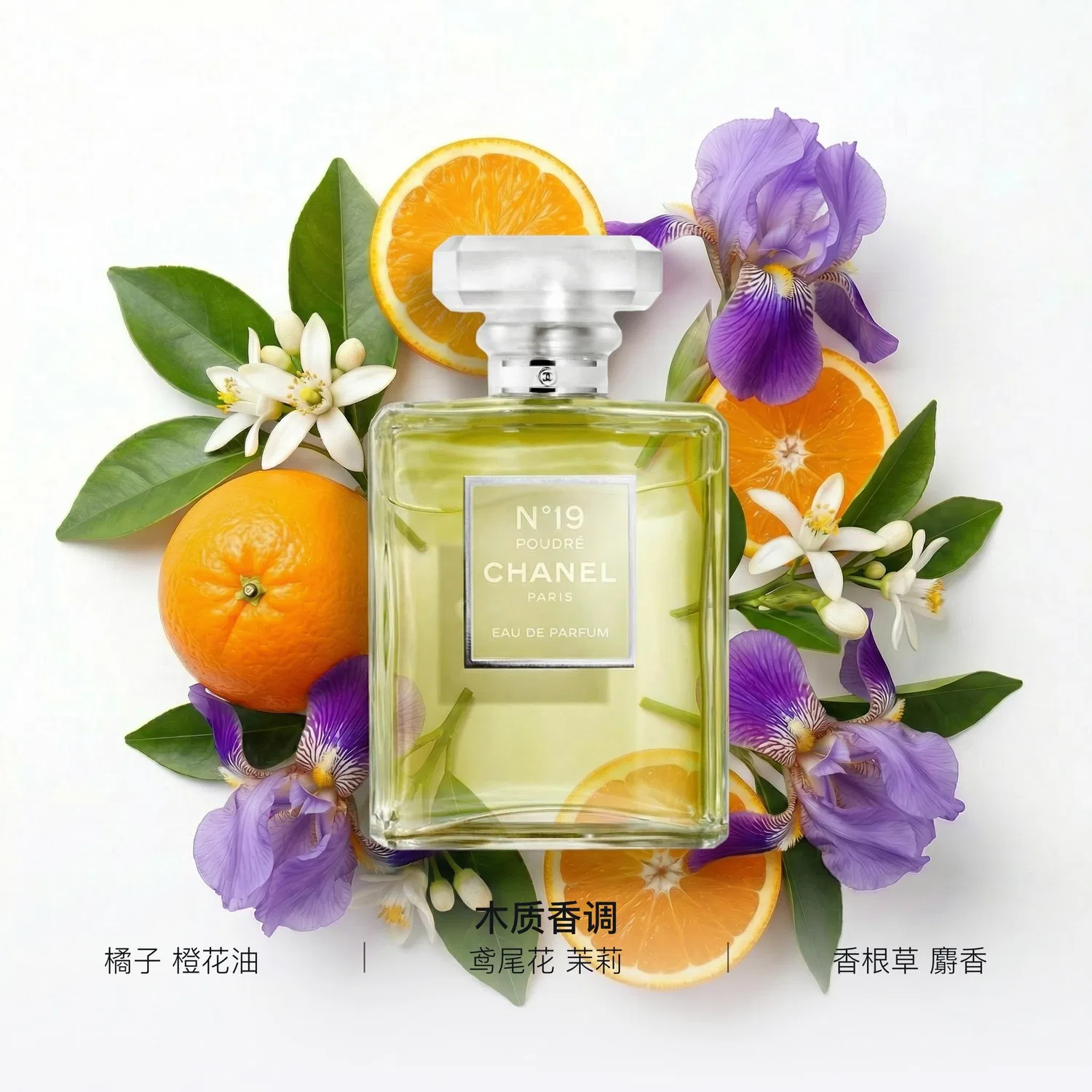 Женские духи CHANEL No. 19 Elegant Heartfelt Edition, 100 мл — фото 3