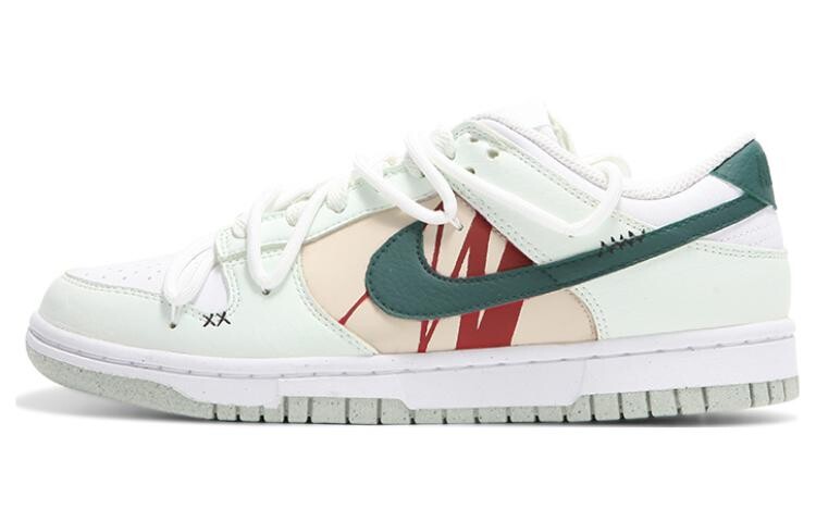 

Кроссовки для скейтбординга Dunk женские с низким верхом, зеленые/белые Nike, Зеленый, Кроссовки для скейтбординга Dunk женские с низким верхом, зеленые/белые Nike