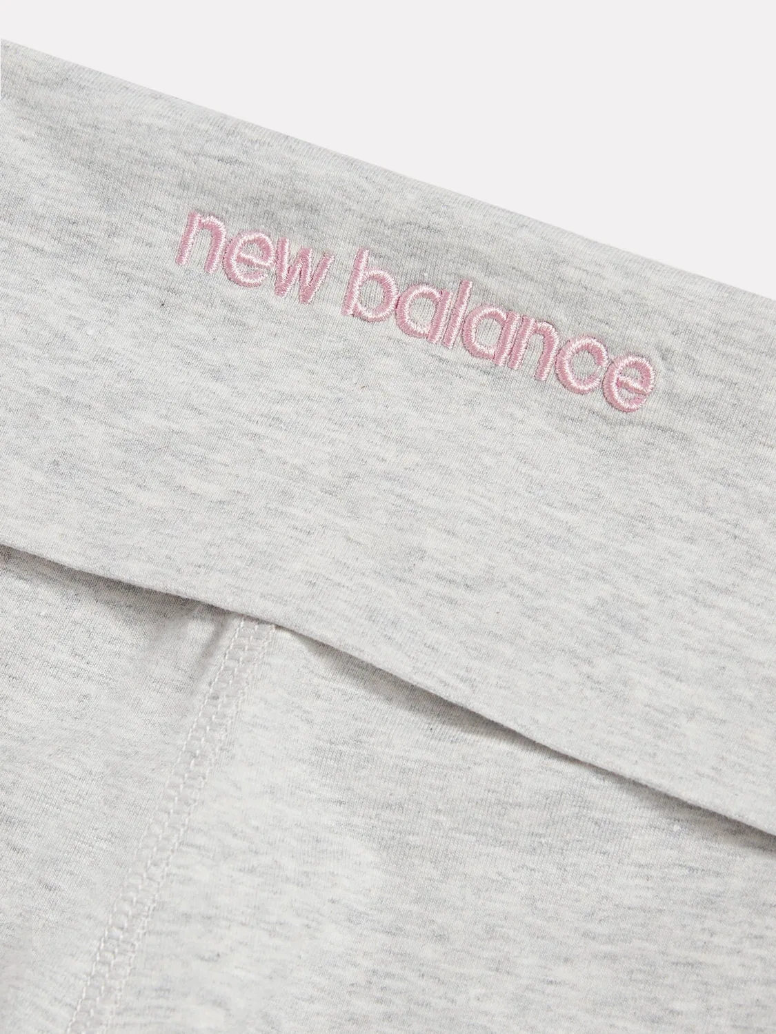 Леггинсы расклешенные с отворотом New Balance, серые — фото 3